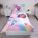 Gabby's Dollhouse Rainbow Bettwäsche 140×200cm, 70×90 cm