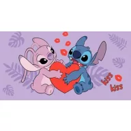 Disney Lilo und Stitch Kiss Badetuch, Strandtuch 70x140cm