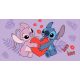 Disney Lilo und Stitch Kiss Badetuch, Strandtuch 70x140cm