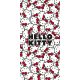 Hello Kitty Red Bows Badetuch, Strandtuch 70x140cm