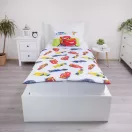 Disney Cars Champion Kinder, Kindergarten Bettwäsche 100×135 cm, 40×60 cm
