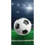 Fußball Field Badetuch, Strandtuch 70x140cm