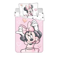   Disney Minnie Blush Pink Kinderbettwäsche 100×135 cm, 40×60 cm