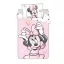 Disney Minnie Blush Pink Kinderbettwäsche 100×135 cm, 40×60 cm