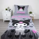 Hello Kitty Kuromi Bettwäschebezug 140×200cm, 70×90 cm