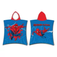 Spiderman Webshot Strandtuch Poncho 50x115cm