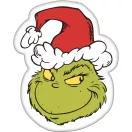 Der Grinch Smile Dekokissen 36x29 cm