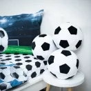 Fußball Ball 3D geformtes Kissen, Dekokissen 41 cm