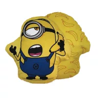 Minions Banana Calling geformtes dekoratives Kissen 35x33 cm