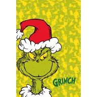 Der Grinch Holiday Grump Polar Fleece Decke 100x150 cm