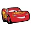 Disney Cars McQueen geformtes Kissendekor 35x21 cm