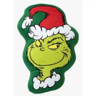 Der Grinch Green Smile geformtes Kissen, Dekokissen 36x23 cm