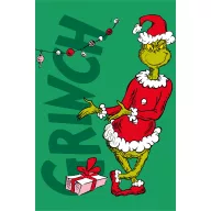 Der Grinch Presents Merry Mikrofleece-Decke 100x150cm
