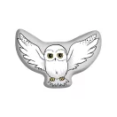 Harry Potter Hedwig Flying geformtes Kissen, Zierkissen 43x30 cm