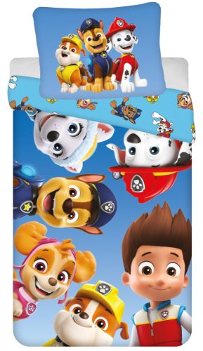 Paw Patrol Puppy Bliss Bettdeckenbezug 140×200cm, 70×90 cm Mikrofaser