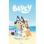 Bluey Cozy Handtuch, Gesichtstuch, Handtuch 30x50cm
