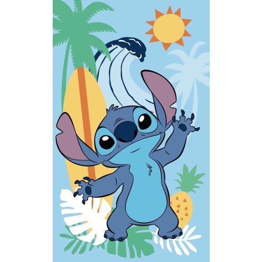 Disney Lilo und Stitch Ananas Handtuch, Gesichtstuch, Handtuch 30x50cm
