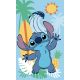 Disney Lilo und Stitch Ananas Handtuch, Gesichtstuch, Handtuch 30x50cm
