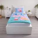 Peppa Wutz Big Pig Family Kinderbettwäsche 100×135cm, 40×60 cm