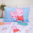 Peppa Wutz Big Pig Family Kinderbettwäsche 100×135cm, 40×60 cm