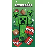   Minecraft TNT Creepers Strandtuch 70x140cm (schnell trocknend)