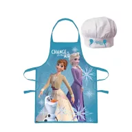   Disney Eiskönigin White Snowflake Kinder-Latzschürze 2-teiliges Set