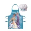 Disney Eiskönigin White Snowflake Kinder-Latzschürze 2-teiliges Set