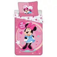   Disney Minnie  Look Bettwäsche 140×200cm, 70×90 cm Mikrofaser