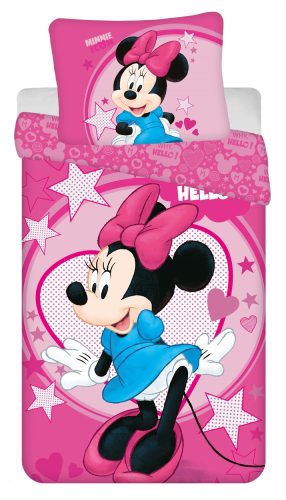 Disney Minnie Hello Bettwäsche 140×200cm, 70×90 cm microfibre