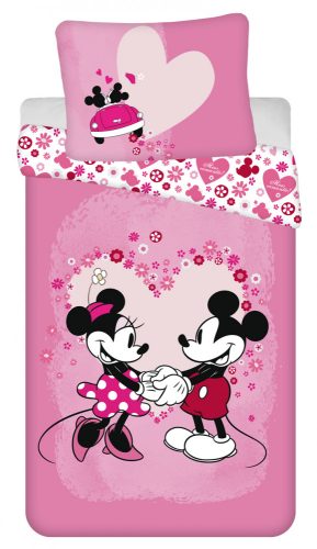 Disney Minnie Love Bettwäsche 140×200cm, 70×90 cm microfibre