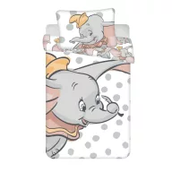 Disney Dumbo Dots Kinderbettwäsche 100×135cm, 40×60 cm