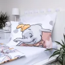 Disney Dumbo Dots Kinderbettwäsche 100×135cm, 40×60 cm