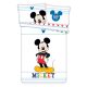 Disney Mickey  Colors Kinderbettwäsche 100×135cm, 40×60 cm