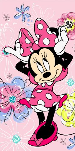 Disney Minnie  Pink Bow Badetuch, Strandtuch 70*140cm
