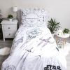 Star Wars Death Star Nachtleuchtende Bettwäsche 140×200cm, 70*90cm