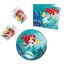 Disney Prinzessin Ariel Curious Partyset mit 36 Stück 23 cm Teller