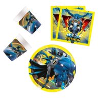 Batman Rogue Rage Party-Set mit 36 Stück und 23 cm Teller