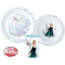 Disney Eiskönigin Royally Cool Weihnachtsschürze und Plastik Essservice Set