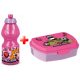 Minecraft Pixel Pink Flasche und Brotdose Set