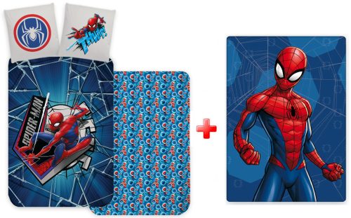 Spiderman Thiwp Kinder-Bettwäsche und Polar-Decke Set