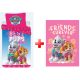 Paw Patrol Best Girls Ever Kinderbettwäsche-Set und Fleece-Decke