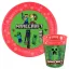 Minecraft Party Micro-Premium Kunststoff-Set