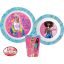 Barbie Stylish Essgeschirr-Set, Mikro-Kunststoff-Set, mit Becher 260 ml