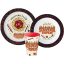 Stranger Things Upside Down Essgeschirr, Mikrowelle-Kunststoff-Set, Becher 260 ml
