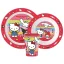 Hello Kitty And Friends Essenset, Mikro-Plastikset, mit Becher 260 ml