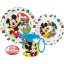 Disney Mickey Cool Summer Geschirrset, Mikrokunststoff-Set mit Becher 350 ml