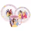 Disney Prinzessin True Tafelservice, Mikrokunststoff-Set mit Becher 350 ml