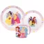 Disney Prinzessin True Essgeschirr, Mikrokunststoffset mit Becher 265 ml