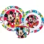 Disney Mickey Better Together Geschirrset, Mikrowellen-Kunststoffset mit Tasse 265 ml