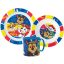 Paw Patrol Pup Power Tafelgeschirr, mikrokunststoff-Set mit Becher 265 ml